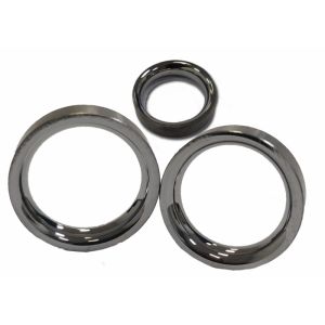 Wire Guiding Tungsten Carbide Eyelets Round Shaped Excellent Hardness
