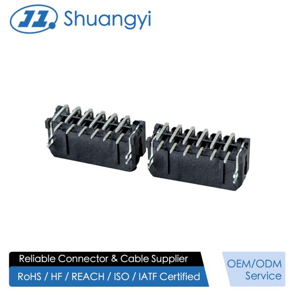 Buy cheap Micro Fit 3.0 2x6 Pin Header Connector, 3.00mm Pitch Side Entry PCB Power Signal Interface for Automotive Control, Industrial Automation, Server from wholesalers