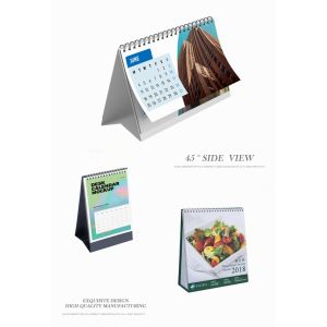 Buy cheap Small Desktop Custom Calendar Printing Service With Personalised Picture from wholesalers