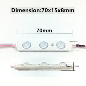 Buy cheap Advertising Light 2835 12V LED Modules 1.5W Waterproof With Injection Lens from wholesalers
