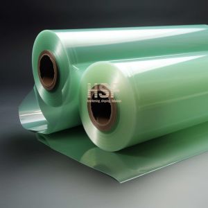 Buy cheap 80 Micron Opaque Green Mono Axially Oriented Polyethylene / PE Film from wholesalers
