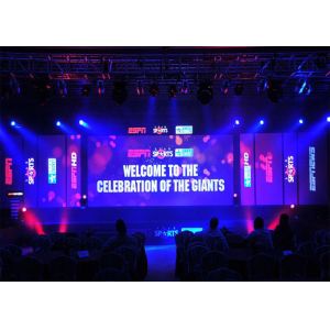 Buy cheap P4.81mm Ultra Thin Indoor Rental LED Display Support All Media Format IP31 Protection Level from wholesalers