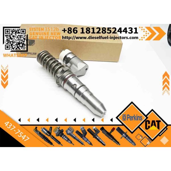 High Quality Fuel Injector 437-7547 4377547 Diesel Engine Fuel Injector 20R-2296