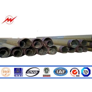 Buy cheap 33 Kv Tower Electric Galvanized Tubular Steel Pole 10-220kv Transmission Power Line from wholesalers