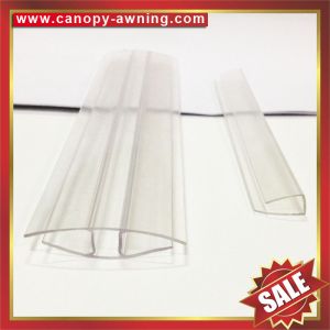 Buy cheap polycarbonate H connector profile for hollow pc sheet from wholesalers
