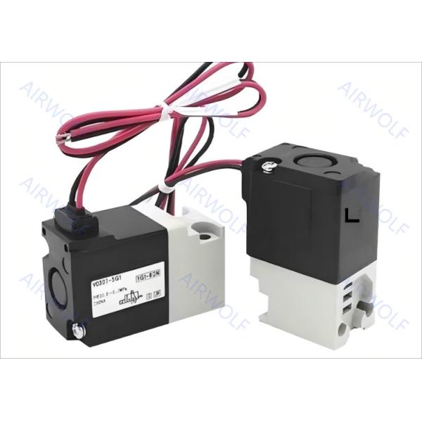 Buy cheap SMC 3 Port VT307 VO307 1/8" 1/4" AC220V Direct Operated Poppet Type Solenoid Valve from wholesalers