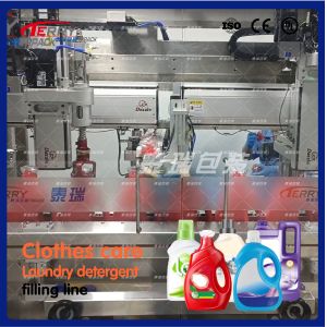 Buy cheap 8 Heads Detergent Filling Machine for Clothes Care Production 2000ml-5000ml from wholesalers
