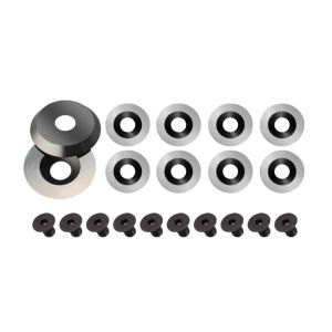 Precision Cutting 8.9mm Round Shape Tungsten Carbide Inserts