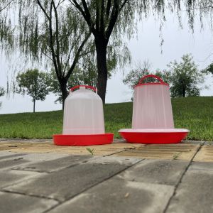 Buy cheap Cylindrical Birds Farmer plastic poultry drinker durable from wholesalers