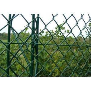 Buy cheap 75mm Chain Link Mesh Fencing Hot Dipped Galvanized Pvc Coated from wholesalers