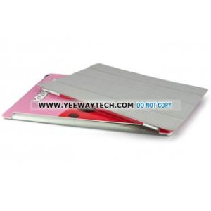 Buy cheap Indignant Bird Pattern Magnetic Smart Cover With Back Hard Case For iPad 2 - Red from wholesalers