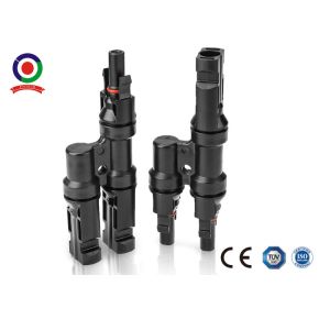 Buy cheap CE Approved 1000V 2 In 1 Solar Panel IP67 T Branch Connector from wholesalers