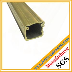Buy cheap two parts joint brass extrusion section from wholesalers