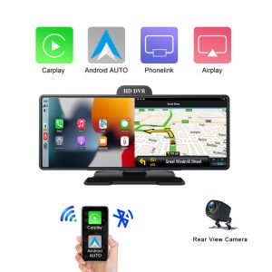 4K Android Auto ADAS WiFi Dash Cam AUX FM GPS 10.26" Car DVR CarPlay