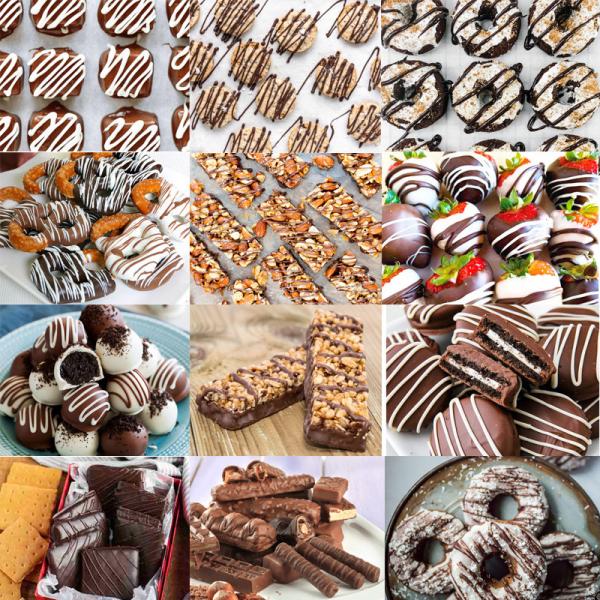 Quality Papa Hot Selling Automatic Zigzag chocolate Enrobing Machine for Europe for sale