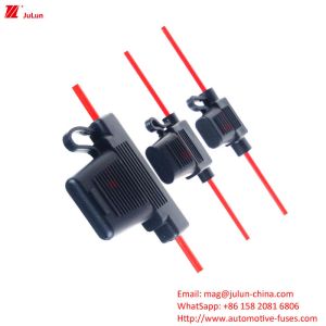 Buy cheap 32V58V80V Rated Voltage Electric Vehicle Circuit Breaker With Fuse Holder/Box For Truck/Bus And Other Electronic Circuit Protection from wholesalers