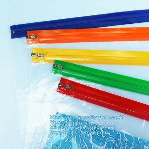 Buy cheap Zipper Pouch Bags, Clear Waterproof Document Bag, Assorted Color File Pockets, Large Capacity Plastic File Jackets, Multipurpose For Travel School from wholesalers