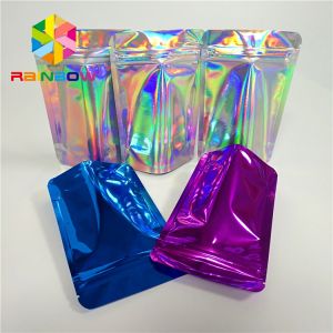 Buy cheap Cosmetics Hair Extension Plastic Pouches Packaging Reusable Mylar k Bag from wholesalers