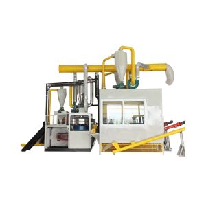 Aluminum and PVC Metal Powder Plastic Powder Recycling Machine with PLC Core