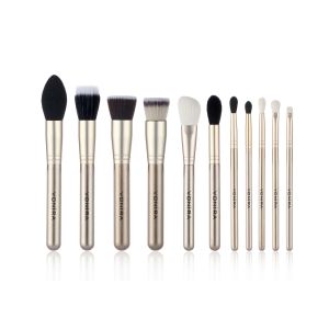 Buy cheap OEM 11pcs Gold Synthetic Makeup Brush Collection from wholesalers