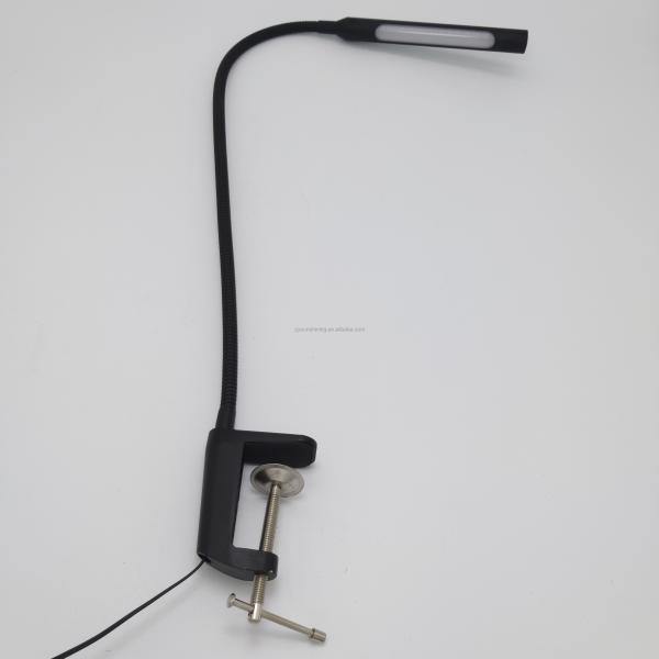 Touch Control Clip On LED Bed Lamp 2.5W Eye Caring Bendable Gooseneck for Reading