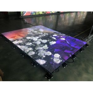 800cd-4000cd Interactive Disco Led Screen Floor Tiles Waterproof