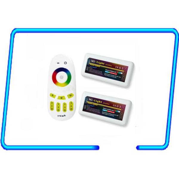 Buy cheap 2.4G 4 Zone RGBW Wireless RF Wifi Led Controller / Touch Remote PWM led controller from wholesalers