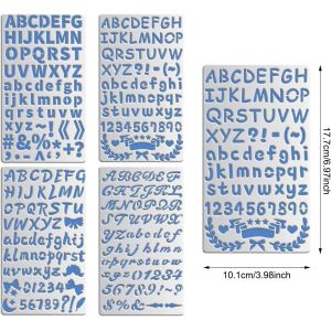 Buy cheap Customised Metal Engraving Letter Stencils Number Stencil Metal Engraving product