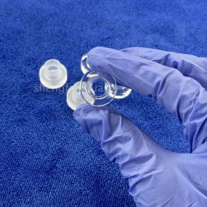 Professional Custom Transparent Perforated Quartz Sheet High Temperature