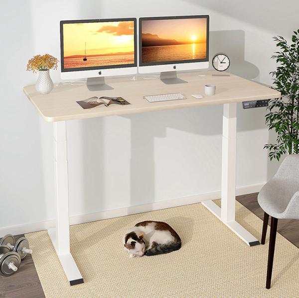 Buy cheap 80 kgs Capacity Dual Motor Height Adjustable Desk Base de Luxe for Unique Coffee Table from wholesalers