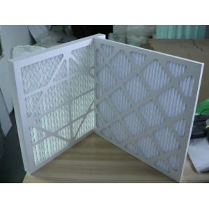 Buy cheap Commerical G3 G4 Merv 8 Hepa Air Filter For HVAC , Pleated Panel Filter from wholesalers
