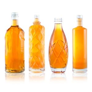 Buy cheap Transparent Customized Liquor Glass Water Bottles with Unique Sealing Type SCREW CAP from wholesalers