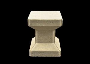Buy cheap Refractory Cordierite Mullite Supports 100mm Kiln Shelves And Posts product