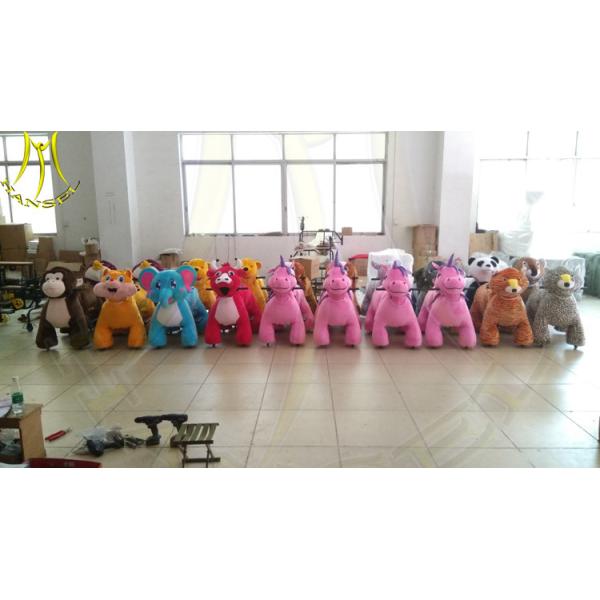 Quality Hansel battery powered motorized plush animals walking electric toys for sale