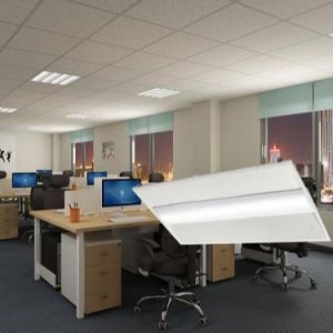 Buy cheap 4400LM 40W Flush Mount LED Lighting , 2x2 Troffer LED Lights from wholesalers