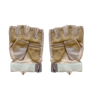 Buy cheap Protect Your Hands with M-XL Half Finger Climbing Hand Protection in PU/Nylon/Fiber from wholesalers