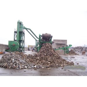Buy cheap 450 Kw Steel Shredder Machine Flattened / Car Tin Tin Can Shredder Machine from wholesalers