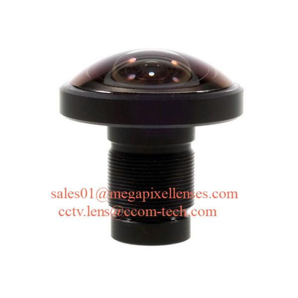 Quality 1/2.3" 1.2mm 16Megapixel M12x0.5 mount 220degree Fisheye Lens for IMX117/IMX206, 4K fisheye lens for 360VR for sale