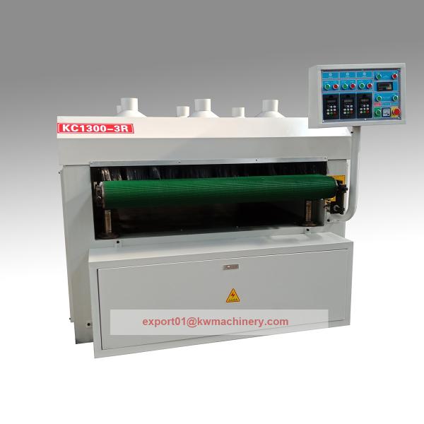 Buy cheap Wood sanding brushing machine with wire brush rollers from wholesalers