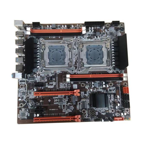 Buy cheap Customizeds gaming motherboard X79 Dual Xeon E5 LGA2011-3 processors motherboard dual channels DDR3 64GB M.2 X79 mainboard from wholesalers