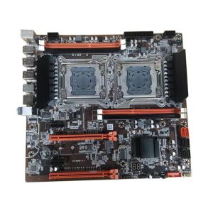 Buy cheap Customizeds gaming motherboard X79 Dual Xeon E5 LGA2011-3 processors motherboard dual channels DDR3 64GB M.2 X79 mainboard from wholesalers