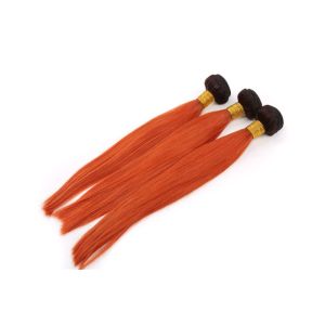 Buy cheap 12-24 Inches Ombre Color 1B/350 Straight Hair Weft Brazilian Hair  No Tangle No Shedding from wholesalers