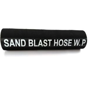 Buy cheap Flexible High Abrasive Sand Blast Hose 32mm Industrial Rubber Wear Resistant from wholesalers