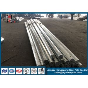 Buy cheap Galvanized Transmission Steel Tubular Pole For Electric Distribution Equipment from wholesalers