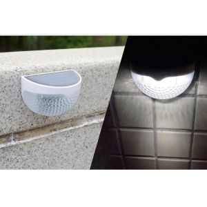 Buy cheap dust to dawn motions sensor wall lantern waterproof  wall lamp solar led light for Garden Fence Patio Yard from wholesalers