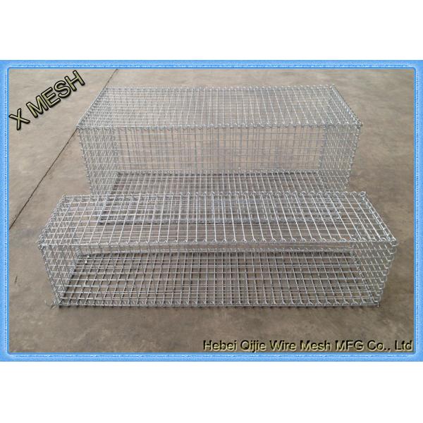 Buy cheap DIN EN ISO 17660 Galvanized Gabion Baskets Fence High Alloyed Steel Wires from wholesalers