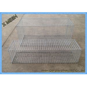 Buy cheap DIN EN ISO 17660 Galvanized Gabion Baskets Fence High Alloyed Steel Wires from wholesalers