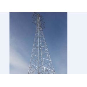 Buy cheap Four Legged Power Transmission Line Tower Square Steel Structure Tower from wholesalers