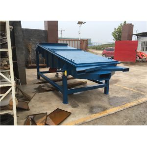 Buy cheap Rubber Granule Rectangular Quarry 3t/H Sand Vibrating Screen from wholesalers