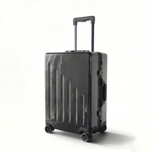 Buy cheap Upgrade Your Travel Experience with Unisex Carbon Fiber Shell Luggage featuring Spinner Caster and TSA Lock from wholesalers